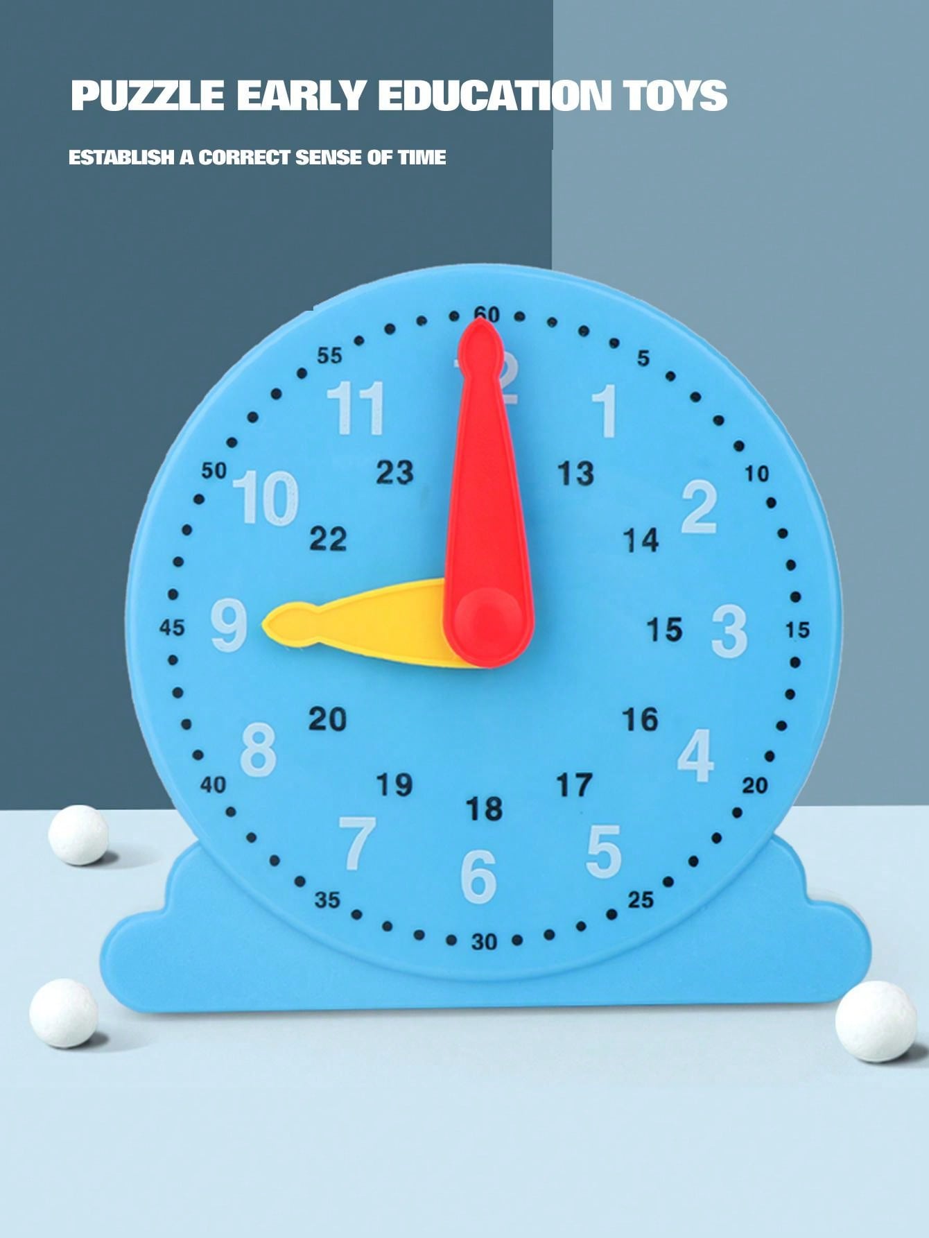 Children's Educational Clock, Teaching Clock For Preschool