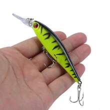 Señuelos De Pesca Jerkbait Minnow Crankbait, Cebo Duro Artificial Wobbler Para Lucio, Equipo De Pesca De Carpa, Swimbait, 1 Ud.