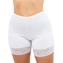 2 Second Petticoat Shorts To Avoid Burning Your Legs Shorts To Wear Under A Dress - 白色 - 查看 2