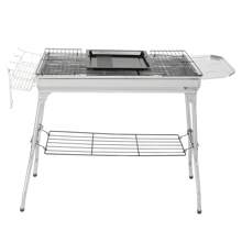 Portable Stainless Steel Grill (Standard Configuration) - Silver - View 7