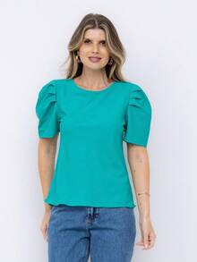 Women T-Shirts - màu xanh lá - Xem 1