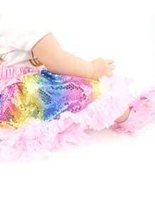 GUESSBELLY Búp bê em bé tái sinh bằng silicon mềm mại giống thật 60cm 24 inch Công chúa sơ sinh Đồ chơi đáng yêu cho bé gái Quà tặng sinh nhật khi đi ngủ - Hồng và trắng - Xem 6