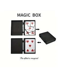 Card Restoration, Magic Dream Box, Magic Props, Close-Up Torn Paper Restoration Box. Suitable For Performing At Family And Friends Gatherings - Black - View 5