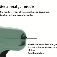 1006PCS Clothing Label Machine 1000 Barbs 5 Needles Clothes Garment Price Tags Gun Marking DIY Apparel Tagging Guns - Multicolor - View 9