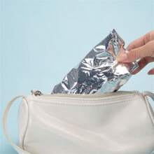 Có thể tái sử dụng Nhiệt Giấy nhôm Sâu Điều hoà Không thấm nước Tóc Hấp Mũ lưỡi trai - Màu xanh lam - Xem 7