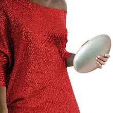 Xuyên biên giới Acrylic Vỏ sò Hình dạng Phong cách đường phố Chuỗi kim loại Túi đeo chéo , Thích hợp Cho đám cưới Buổi tiệc Và Tiệc cốc tai , Thanh lịch Giản dị Của phụ nữ Và Mini Túi đám tiệc - Màu be - Xem 9