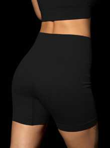 3 Stücke/Set Damen nahtlose Yoga-Shorts, hohe Taille, hohe Elastizität, Sport-Shorts für Frauen Boxer-Shorts