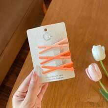 3件套甜美渐变十字发夹，适合日常佩戴，包含发夹、刘海夹和糖果色发夹，是女孩和女士日常佩戴的理想之选。爪夹发夹，发卡，学生用品，发饰，头部饰品，女士发饰 - 彩色 - 查看 16