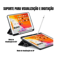 Capa Case Compatível com iPad 12.9 PRO 4TH 4ª Geração A2229 A2232 A2233 A2069 - Preto - Visão 4