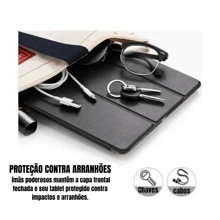 Capa Case Compatível com iPad 12.9 PRO 4TH 4ª Geração A2229 A2232 A2233 A2069 - Preto - Visão 6