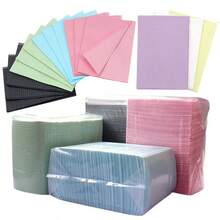 10 Cái/20 Cái/30 Cái/50 Cái/125 Cái Bàn Làm Móng Tay Nghệ Thuật Dùng Một Lần Thảm Thêu Hình Xăm làm Sạch Miếng Lót Phim Tổng Hợp Dụng Cụ Làm Móng Tay Khăn Trải Bàn Thảm Bảo Vệ Móng Tay - Hồng - Xem 2