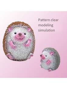 1pc Hedgehog-Shaped Stress Relief Novelty Toy, Slow Rising, Cute Design, Internet Celebrity Toy - Multicolor - View 7