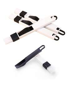 1pc/3pcs/6pcs Multi-Function Cleaning Tool Kit, Crevice Brush, Cleaning Tools For Window, Bathroom, Kitchen, Car Detailing, Perfect Gift For Mom And Dad