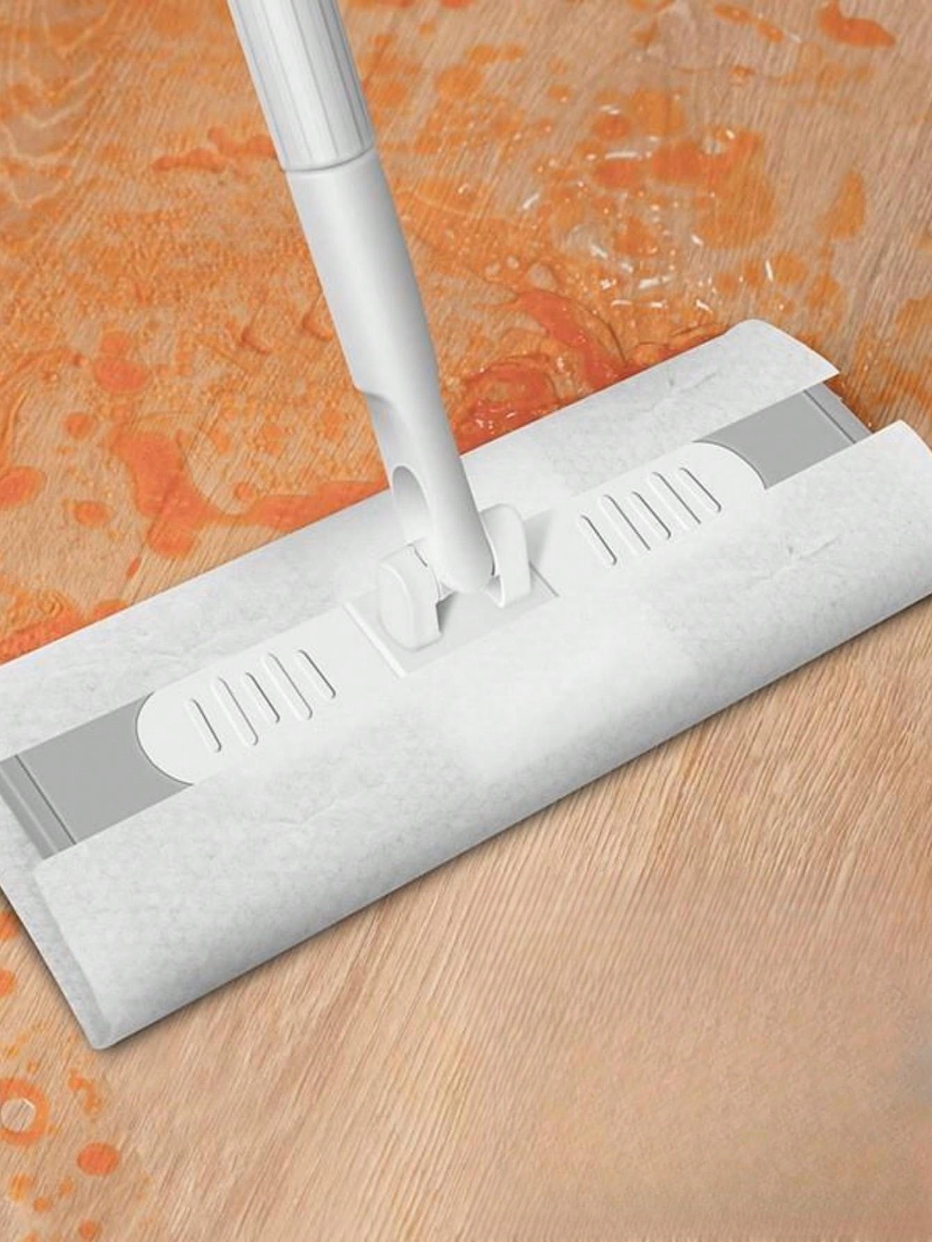Disposable NoWash Mop With Electrostatic Dusting Sheets For Household