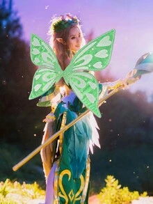 1 Miếng Love In Loại bướm Nàng tiên Cánh Lễ Hội Halloween Buổi tiệc Chơi Đạo cụ - Nhiều màu - Xem 8