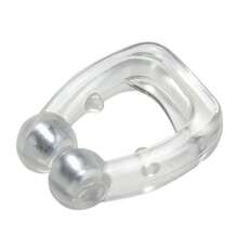 Kit 3 Clips Dilatador Nasal Magnético Anti Ronco Combate Apnéia Melhora Respiração - Transparente - Visão 2