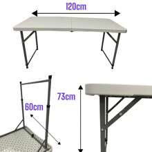MULTIPURPOSE FOLDING TABLE - White - View 3