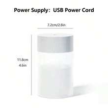 氛圍燈usb加濕器小型迷你臥室家用汽車辦公室空氣調節器房間香薰擴散器 - 粉色 - 查看 11