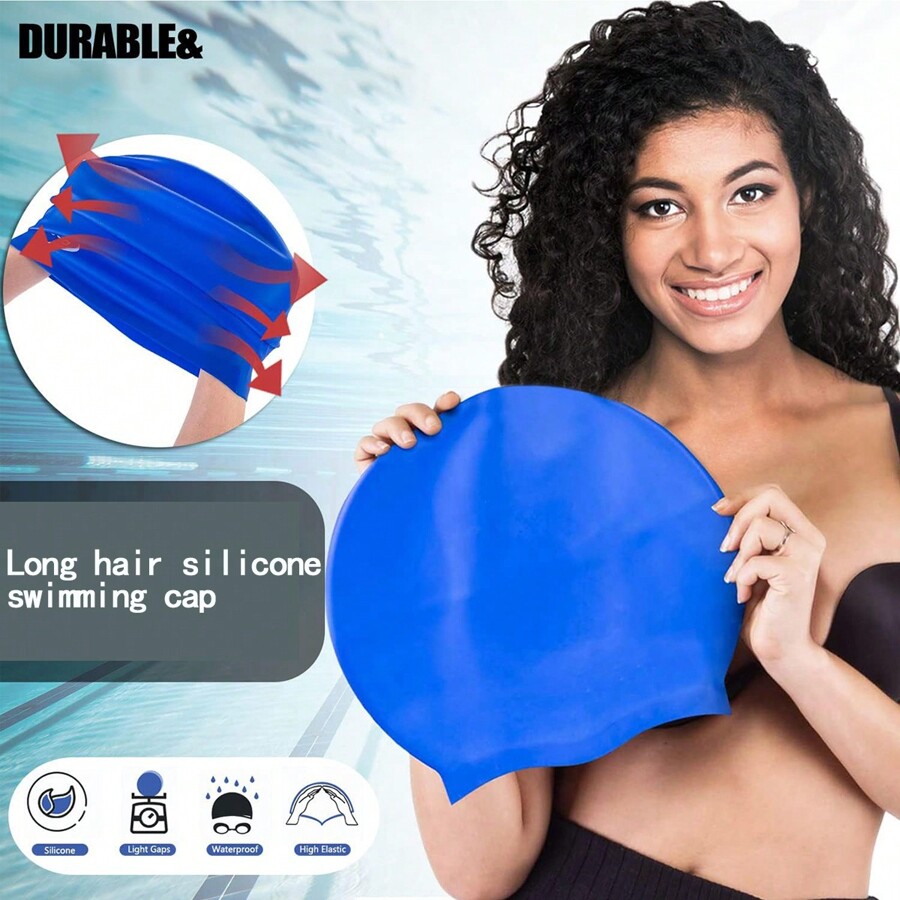 Long Hair Swim Cap Swimming Caps For Women Men Extra Large Swim