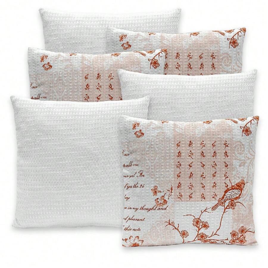 Cushion Cover - Những chú chim nhỏ/Trắng - Xem 1