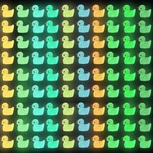 100pcs Multicolor Resin Glow In The Dark Duck Shaped Furniture Decor For Micro Landscape Diy - Multicolor - View 2