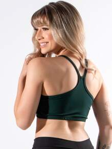 Women Sports Jumpsuits - màu xanh lá - Xem 3