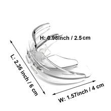 1 件白色運動護齒套適合拳擊、泰拳、綜合格鬥、摔角、曲棍球和接觸運動,適合成人和青少年 - A2 - 查看 3