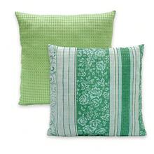 Cushion Cover - Sọc xanh/Xanh lá - Xem 2