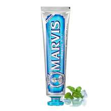 Marvis 85ml Pasta dental, aliento fresco, blanqueamiento, cuidado de las encías, varios sabores - Menta del océano azul - Ver 2