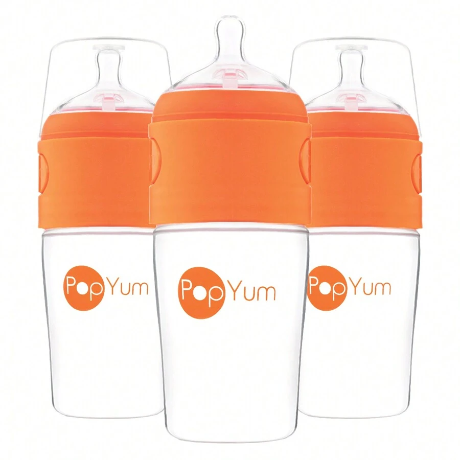 POPYUM Baby Bottles - Orange - View 1