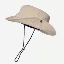 1pc Ladies' Multicolor Breathable Sun Hat For Outdoor Activities Like Mountaineering, Sun Protection, Fishing Etc.