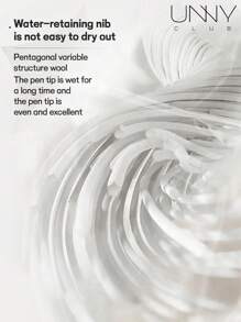 unny club 0.55毫升 0.009毫米 超细液体眼线笔，使用前摇匀以释放墨水，可用于下睫毛和眼线，高显色度，顺滑易涂，速干，防水防汗。