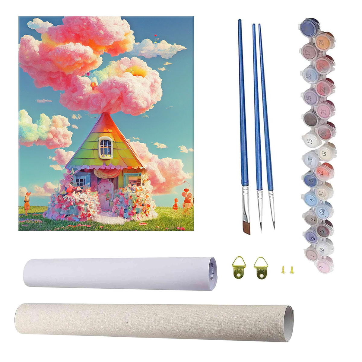 As If In A Dream C DIY Paint By Numbers For Adults Paint By Numbers