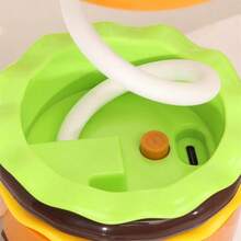 Led Hamburger Lamp Silicone Bottom Hamburger Light Portable Adjustable Led Table Night Lamp Cute Hamburger Light For Bedroom - Burnt Orange - View 4