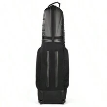 Black Abs+Pc With Wheels Airline Checked Luggage - Black - View 6