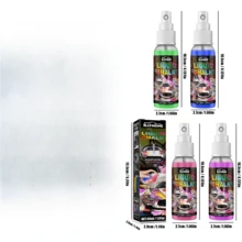 (Random Color) 1pc Washable Car Graffiti Spray Paint, For Car Body & Tyre Painting, Easy Clean - Multicolor - View 10