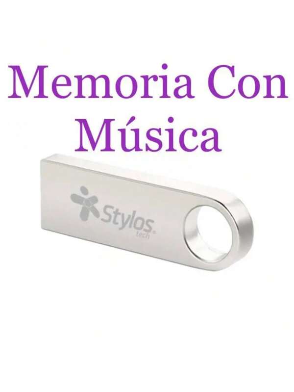 memoria de aluminio usb con musica grabada mas de 800 exitos de todo tipo de musica