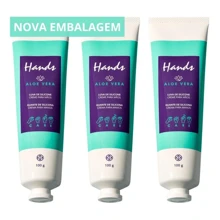 Luva de Silicone Hidratante Para Mãos 100g Hinode Festa Junina - Branco - Visão 4