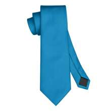 1 corbata de seda clásica para hombres con rayas estrechas 3.15 pulgadas (8 cm), adecuada para negocios formales, reuniones, bodas y otras ocasiones. Excelente regalo para hombre casual. - Multicolor - Ver 34