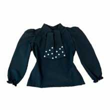 Young Girls Blouses - màu đen - Xem 2