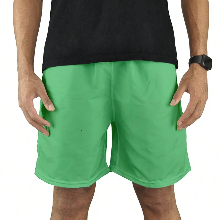 Men Beach Shorts - 綠色 - 查看 1