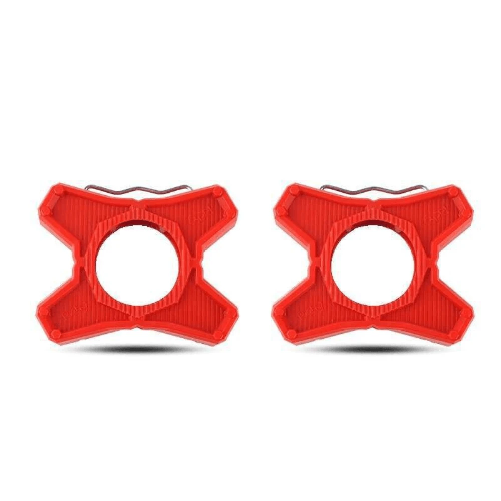Pedales Rojos Para Bicicleta - Rojo - Añade 1