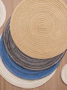 1片耐高溫墊複合餐墊,杯墊,鍋墊,桌墊,茶壺墊,居家廚房餐桌裝飾墊 - 米色 - 查看 4