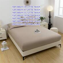 1 Vỏ Nệm Chống Thấm, Tấm Bọc Chống Bụi Màu Đơn Giản, Có Thể Giặt Bằng Máy - Nhiều màu - Xem 3