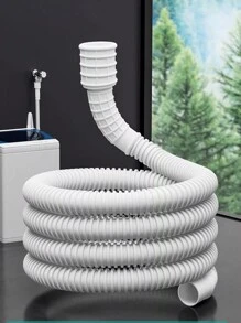 1 Set 1m/2m/4m/8m Adjustable Tap Extension Hose Universal Connector Suitable For Bathroom, Kitchen, Washing Machine, Garden Watering, Etc. Home Bathroom Decor Fall Decor Back To School