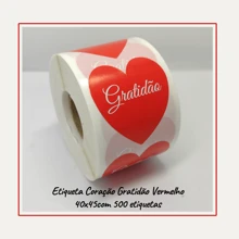 Label Stickers - 紅色 - 查看 1