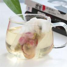 100pcs  Disposable Tea Bags With String And Heal Seal - Non-Woven Fabric Spice Filters For Tea Infuser - Convenient And Mess-Free Brewing