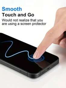 6合1隱私屏幕保護貼，適用於iPhone 14 Pro Max 13 12 11 Plus相機鏡頭膜，適用於iPhone 14 13 12 11 Mini，鋼化玻璃，生日/復活節/男孩/女友禮物 - 黑色 - 查看 7