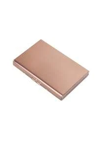 Tín dụng ID Ví đựng thẻ ngân hàng Ví nam Hộp đựng thẻ tín dụng chống quét bằng kim loại Chống chặn Rfid Đầu đọc Thẻ ngân hàng Hộp đựng ví tiền mini mỏng nhẹ Hộp đựng thẻ tín dụng di động nhẹ Thẻ ID nhân viên cổ trắng dành cho nam Ngày lễ kỷ niệm quà tặng sinh nhật Phụ kiện quà tặng Quà tặng quà tặng cho giáo viên Hộp đựng thẻ - Hoa hồng vàng - Xem 3