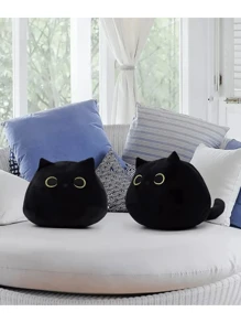 3 种尺寸可爱黑猫毛绒枕头娃娃软玩具猫可爱毛绒动物娃娃动漫猫毛绒玩具高品质儿童礼物男孩女孩朋友玩具房间装饰情人节礼物，玩具，毛绒玩具，毛绒玩具，女孩娃娃，女孩礼物，男孩礼物，毛绒猫，男孩礼物，毛绒动物，猫，毛绒玩具